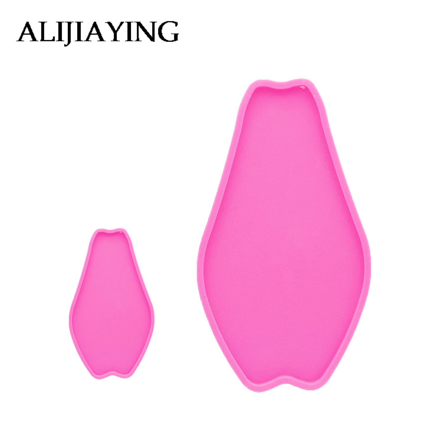 Geode Mold Silicone - DY1121 シャイニーパパイヤ/ザクロジオードコースター瑪瑙樹脂型、エポキシアートDIYで工芸品を作るためのシリコン型