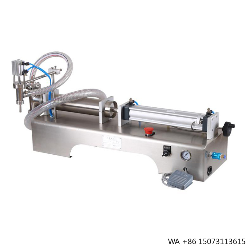 Vacuum Chamber Small - カスタマイズ可能な1～5000ml小型半自動液体充填機（粘性のある製品用）