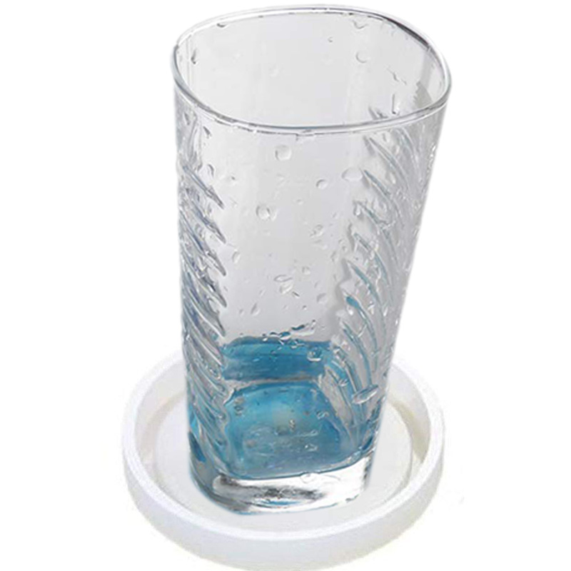 Coaster Mold Round - ビッグDIYラウンドコースターシリコンモールド3個パック、直径3.94インチ/10cm、樹脂で鋳造するためのモールド、Cementab13