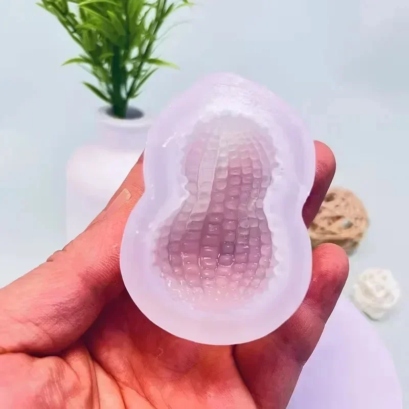 3個入り 2026年 最高品質 新型模擬ピーナッツシリコンモ - Resin Crafts Diy のレビューと価格