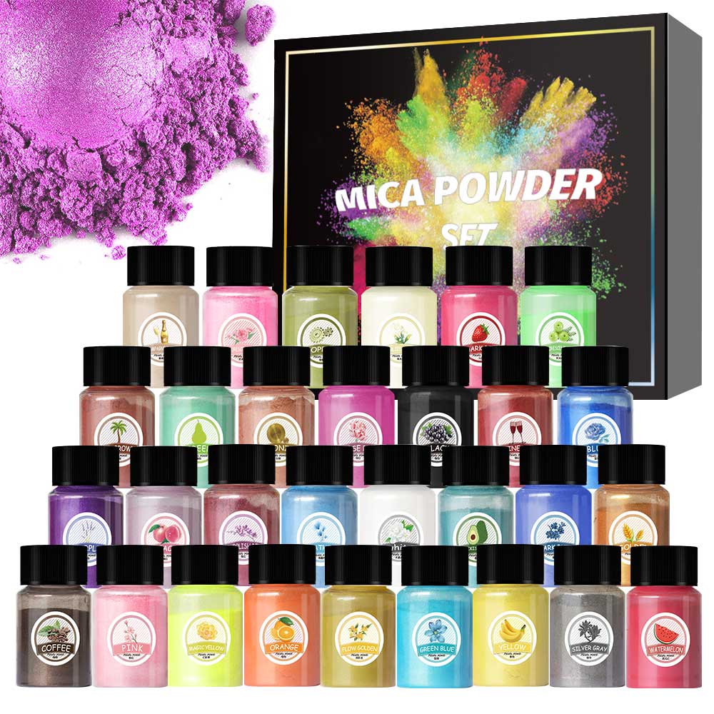 エポキシ樹脂顔料キット キャンドル染料 液体着色剤 DIY  - Resin Pigment Set のレビューと価格