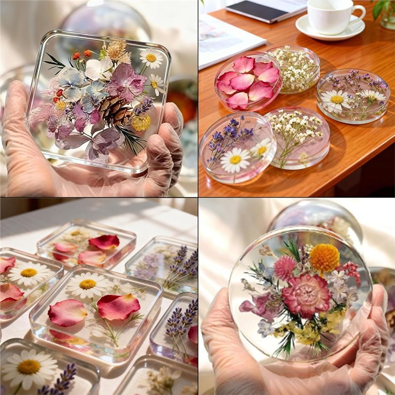 A25I-12個穴エクストラディープコースター樹脂型シリコン - Coaster Mold Round のレビューと価格
