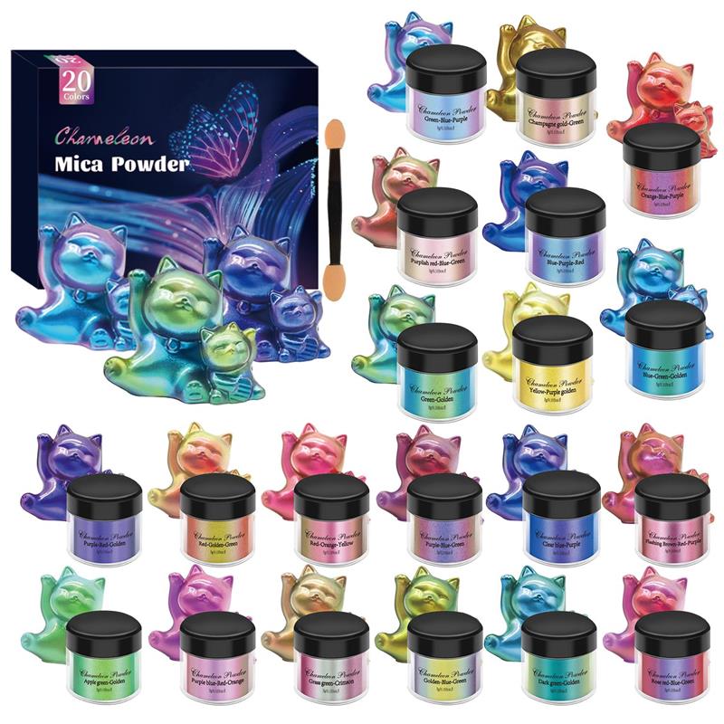 エポキシ樹脂のシーリングライト,レジンの変化,ジュエリーの作 - Resin Pigment Set のレビューと価格