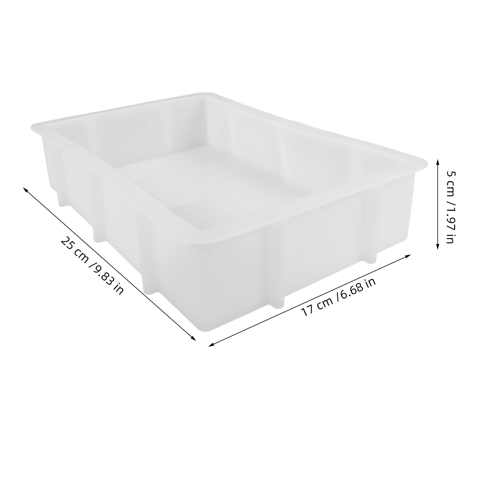 大型長方形樹脂シリコンモールド、エポキシ樹脂キャスティング用 - Flower Preservation Resin のレビューと価格