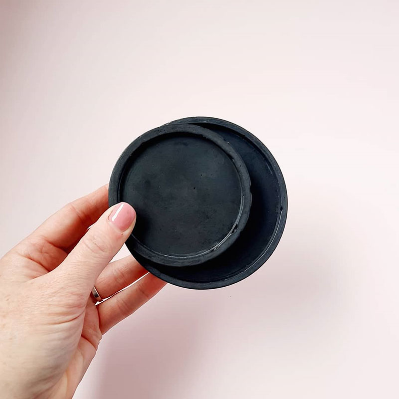 丸いトレイセメント型、コンクリート樹脂コースター用シリコン型 - Coaster Mold Round のレビューと価格