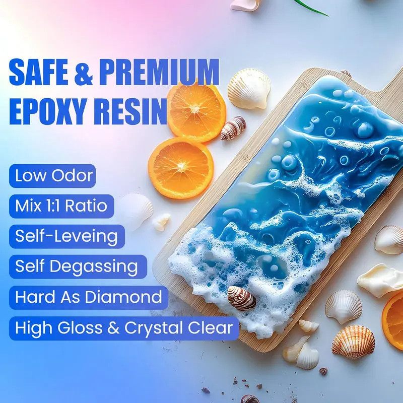 簡単混合エポキシ樹脂キット クリスタルクリア樹脂エポキシ エ - Resin Jewelry Kit のレビューと価格
