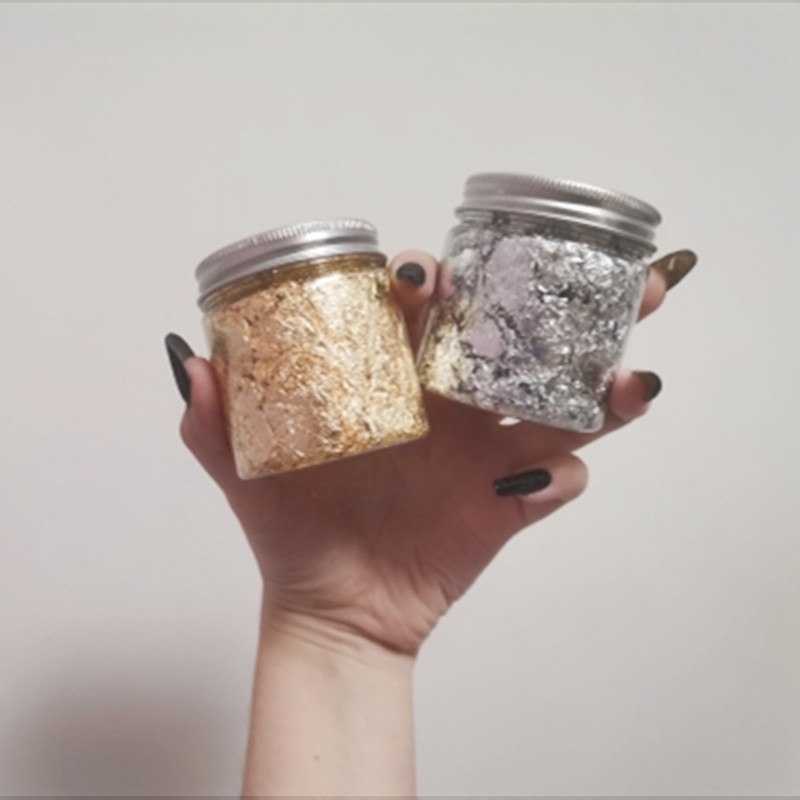 イミテーションシルバーと銅のキラキラキラキラ,クラフトシート - Gold Foil Flakes のレビューと価格