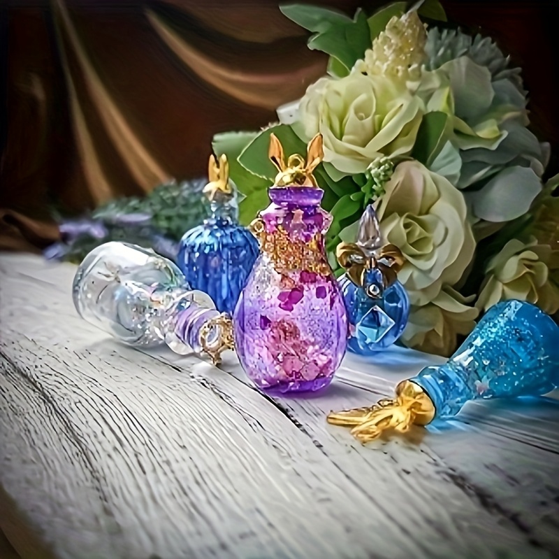 5個セットの香水瓶型レジンシリコンモールド。レジンキャスティ - Resin Jewelry Kit のレビューと価格