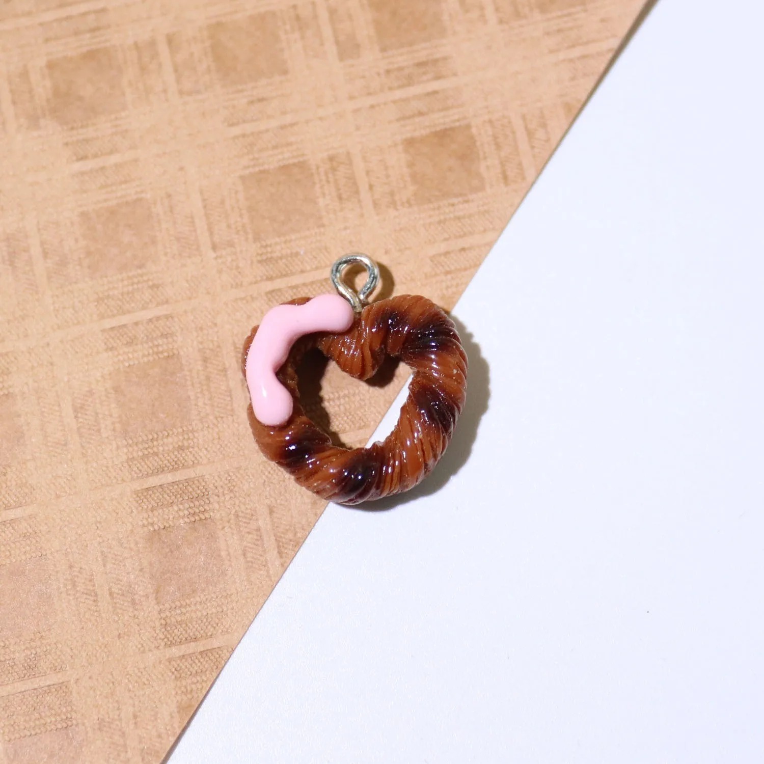 10 個ラブリーハート食品玩具樹脂ペンダント漫画チャーム D - Resin Crafts Diy のレビューと価格