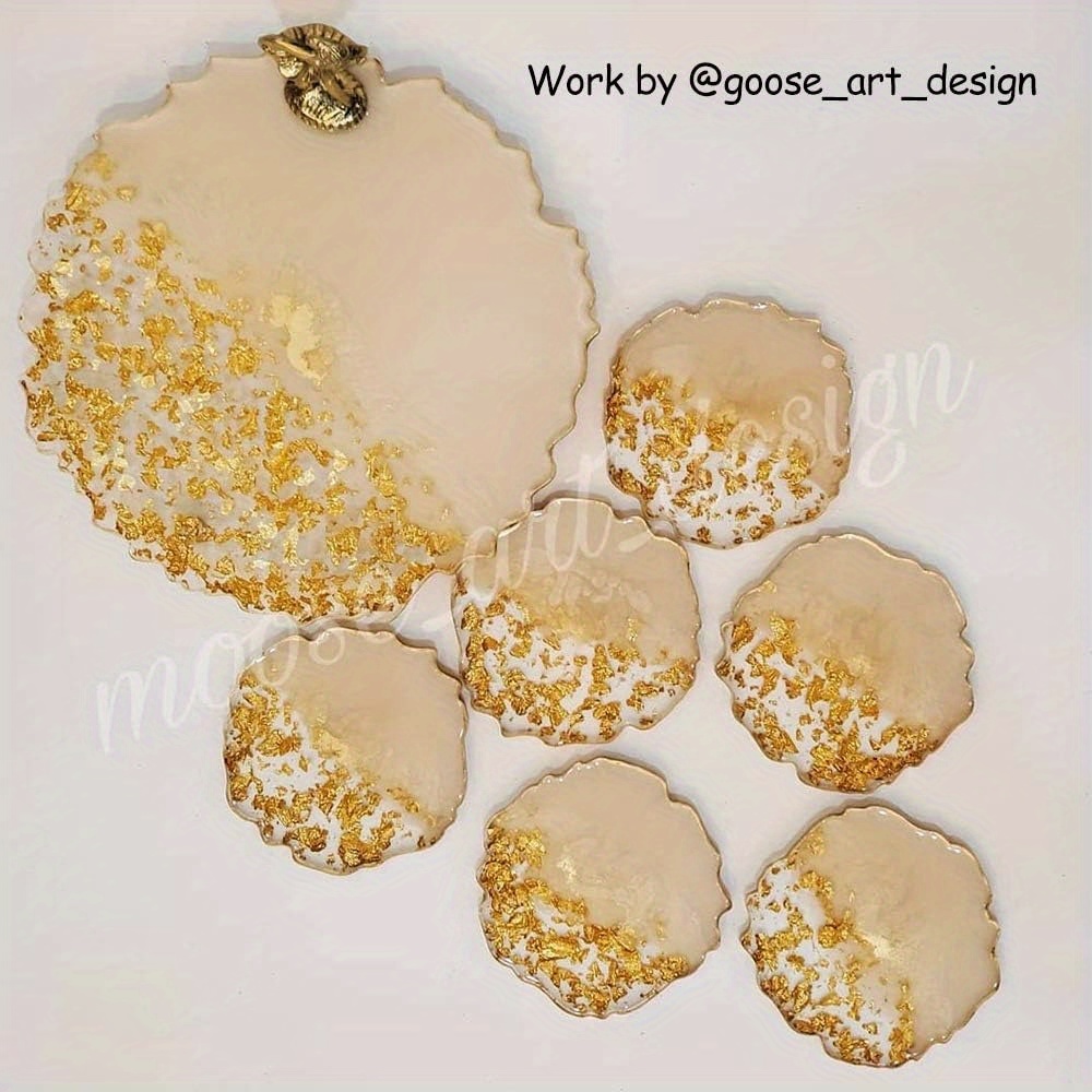 不規則な形のアゲートジオードレジンシリコンモールドセット、1 - Geode Mold Silicone のレビューと価格