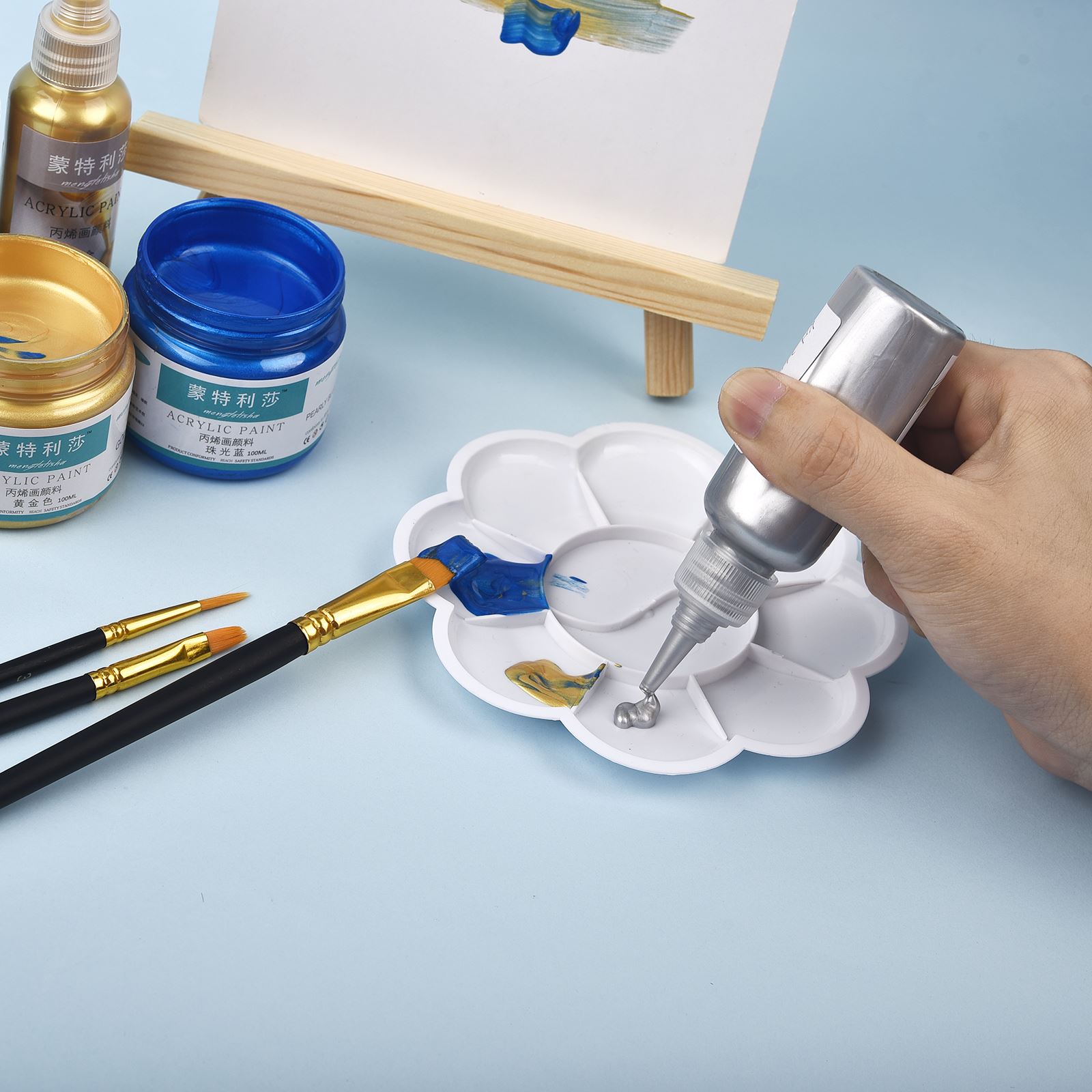 パールアクリルメタリックペイント,エポキシ樹脂アート顔料,ジ - Resin Pigment Set のレビューと価格
