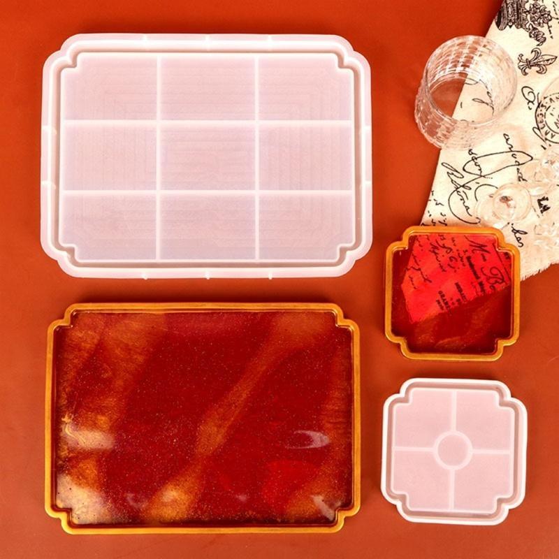 シリコーン樹脂ケーキホルダートレイモールドフルーツカップモー - Geode Mold Silicone のレビューと価格