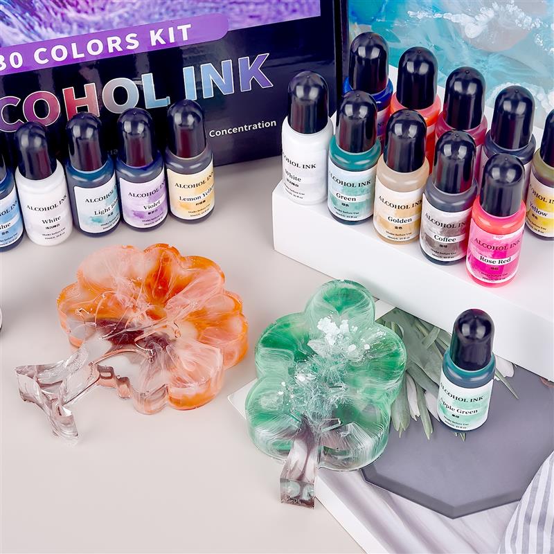 エポキシ樹脂染料拡散アルコール,水溶性色,DIYジュエリー製 - Resin Dye Alcohol のレビューと価格
