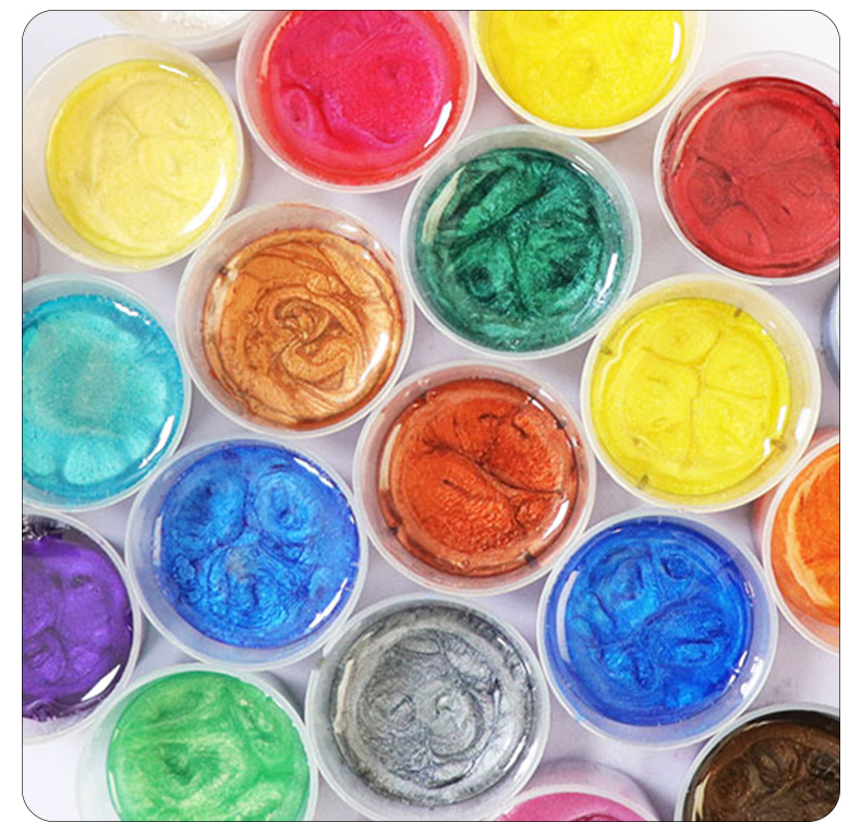 エポキシ樹脂充填剤,天然真珠の充填,10ml,ドレンクリエー - Resin Pigment Set のレビューと価格