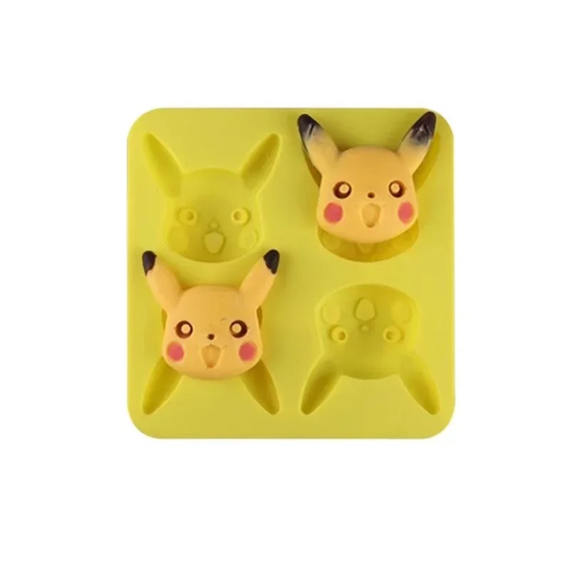 新しいピカチュウシリコンチョコレート型ペストリーパンケーキ型 - Silicone Mold Tray のレビューと価格