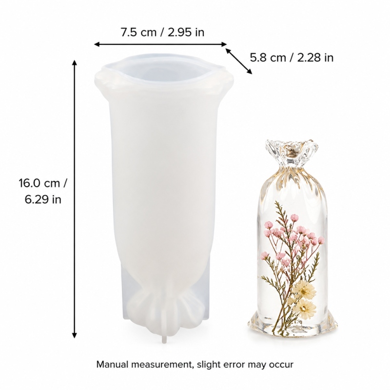 ラッキーバッグ樹脂シリコンモールド、エポキシ樹脂鋳造用再利用 - Flower Preservation Resin のレビューと価格