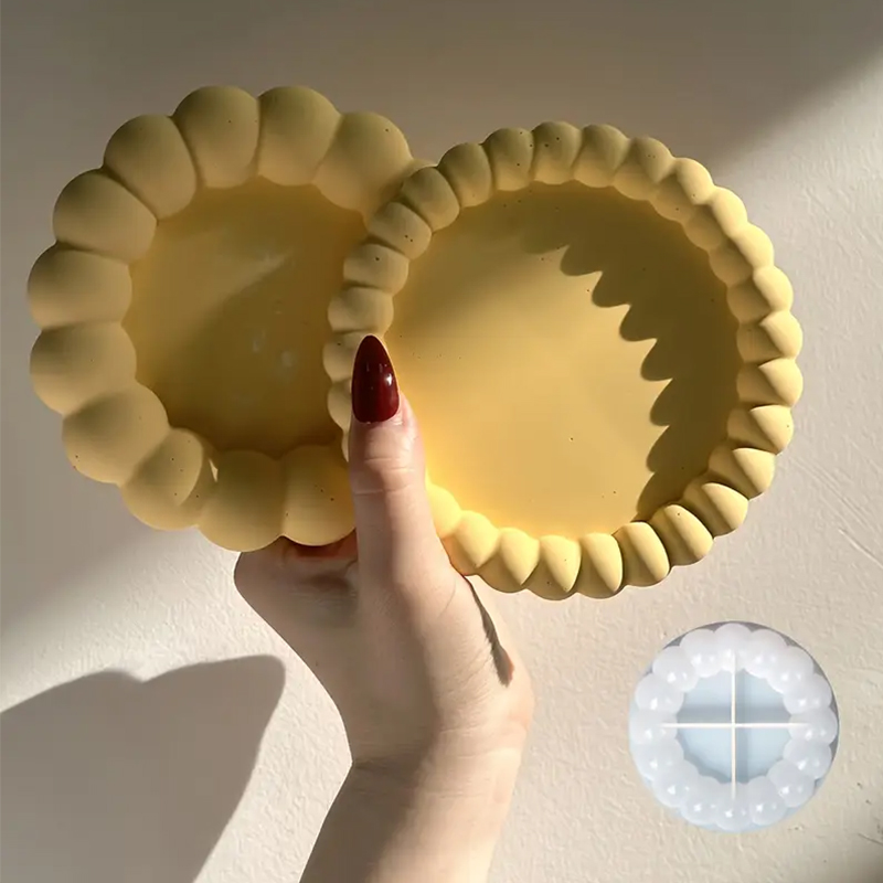 DIY ラウンドバブルトレイコースターシリコンモールド DI - Coaster Mold Round のレビューと価格