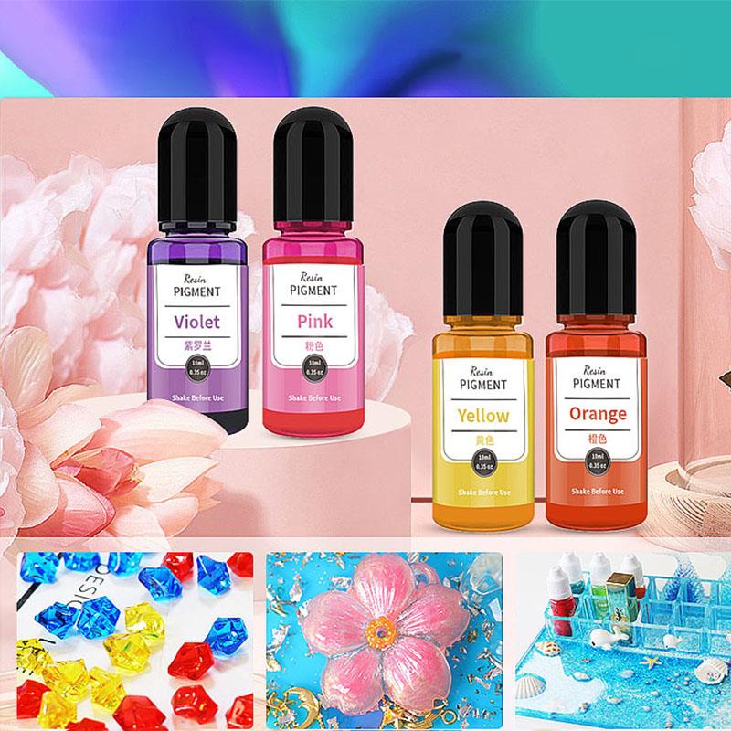 レジンティレジングネティトインクリキッドオッシュ染料、インク - Resin Pigment Set のレビューと価格