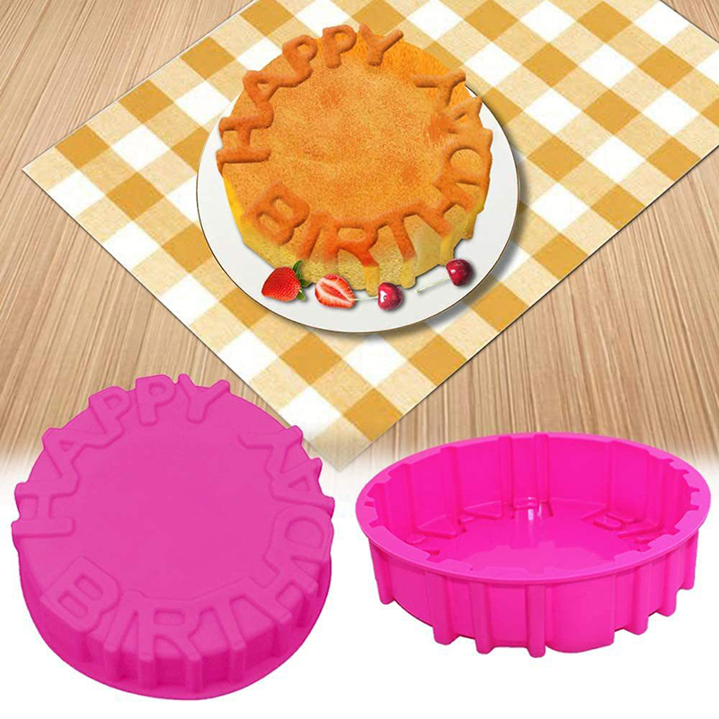 ハッピーバースデーベーキングパンラウンドムースシリコンモール - Coaster Mold Round のレビューと価格