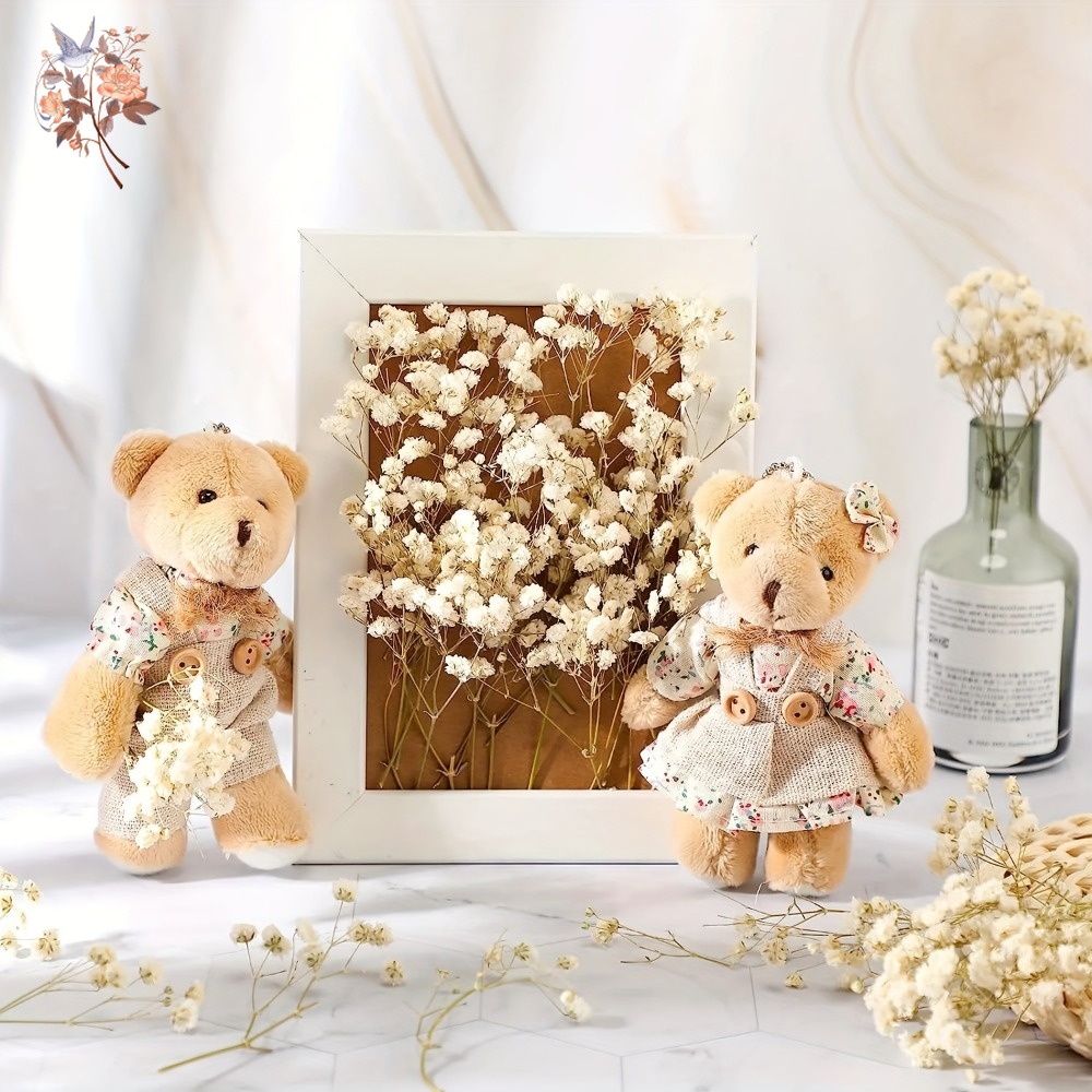 100個入りミニドライカスミソウ、レジン工芸DIY、家の装飾 - Resin Craft Ideas のレビューと価格